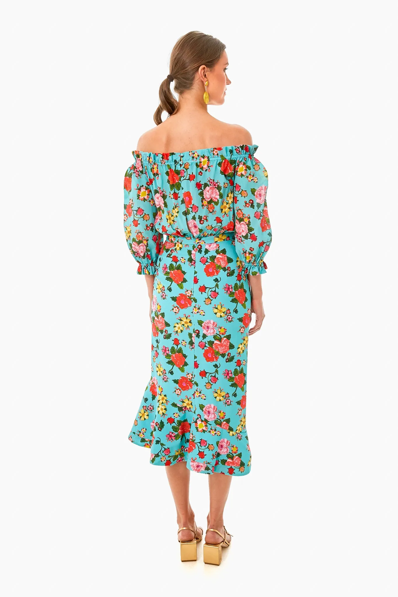 Azure Dahlia Grace Dress