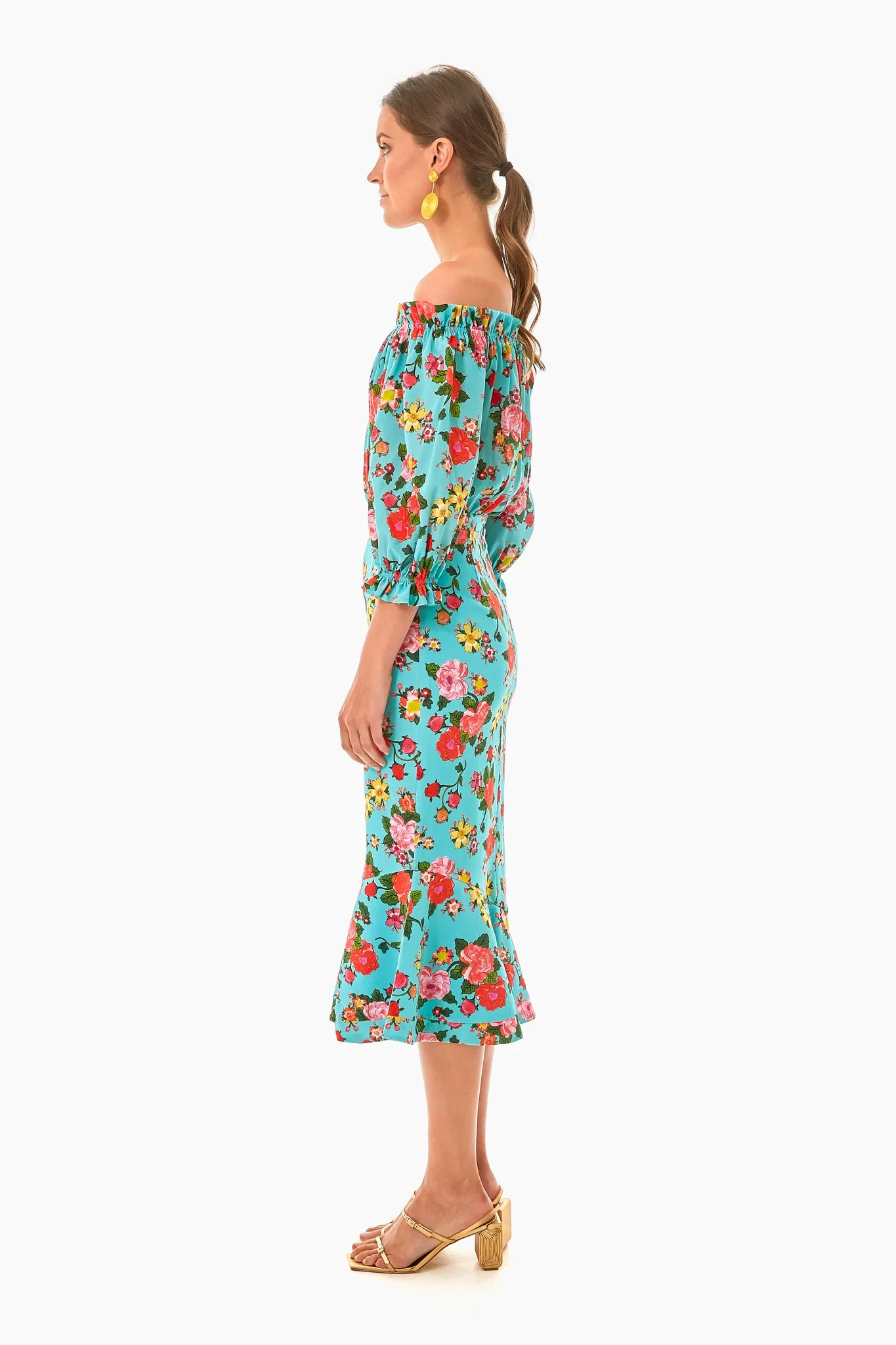 Azure Dahlia Grace Dress