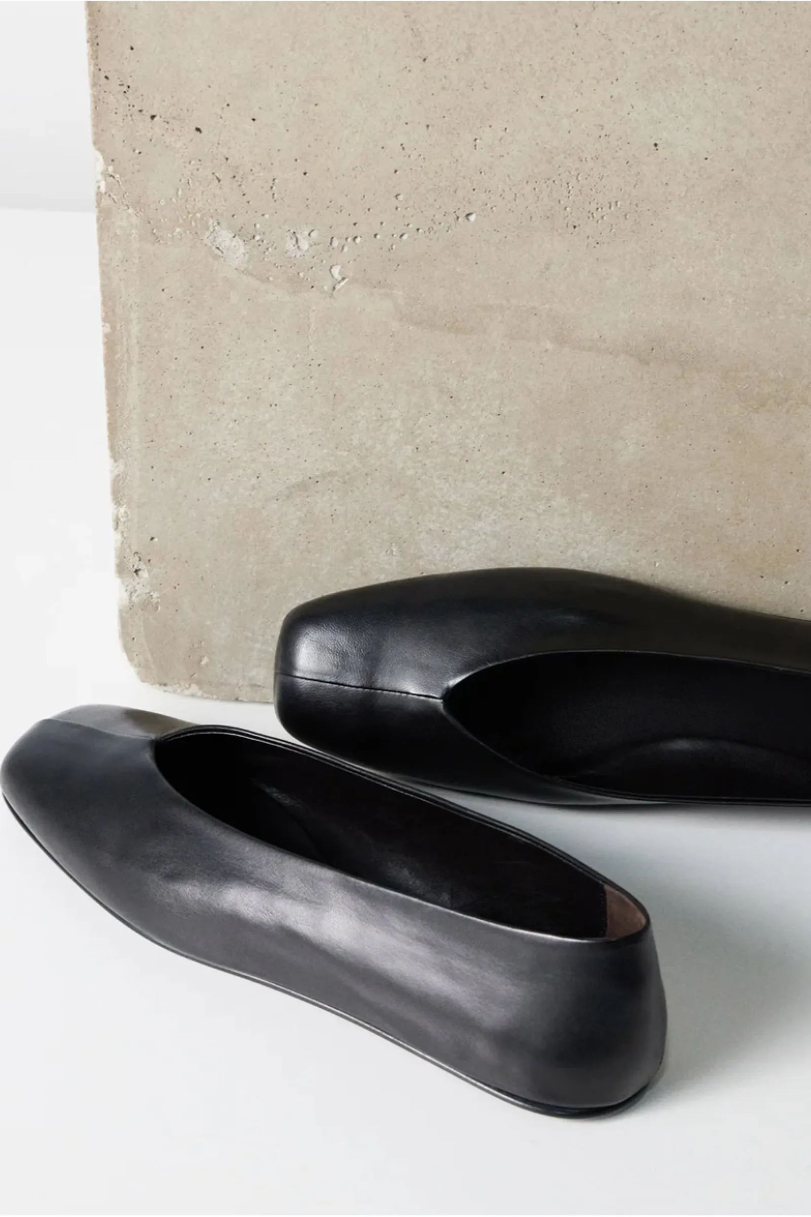 Eva Two Nappa Leather Ballet Flats