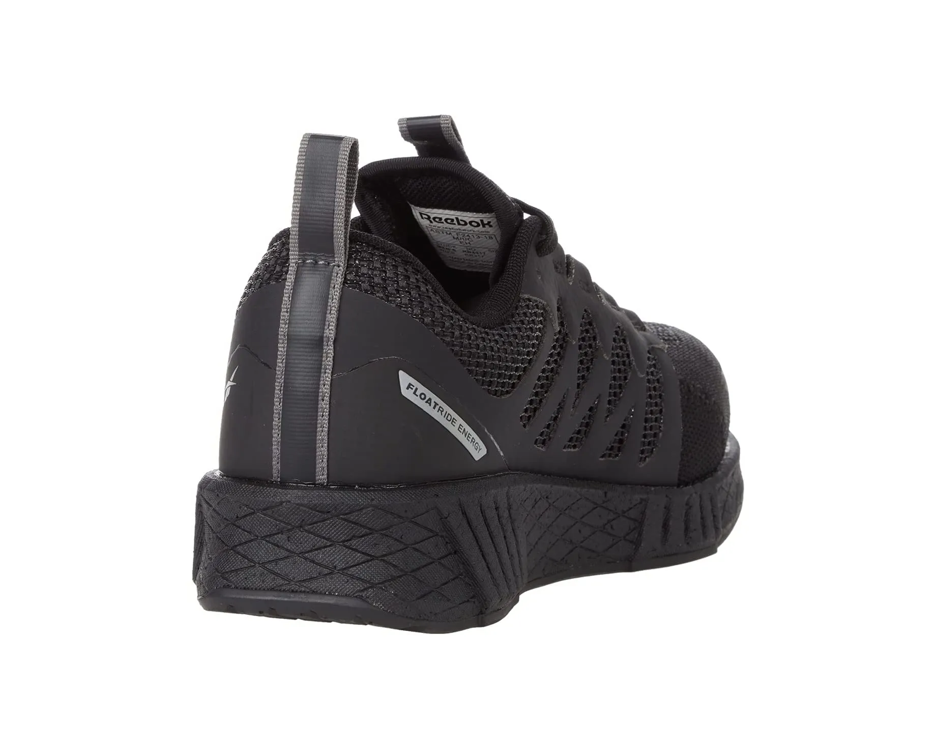 Fusion Flexweave Work EH Comp Toe Reebok Work Sneakers, Black