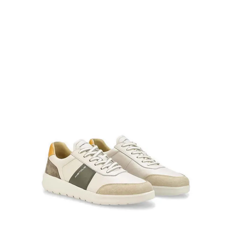 Men's Sneakers 12981- Beige