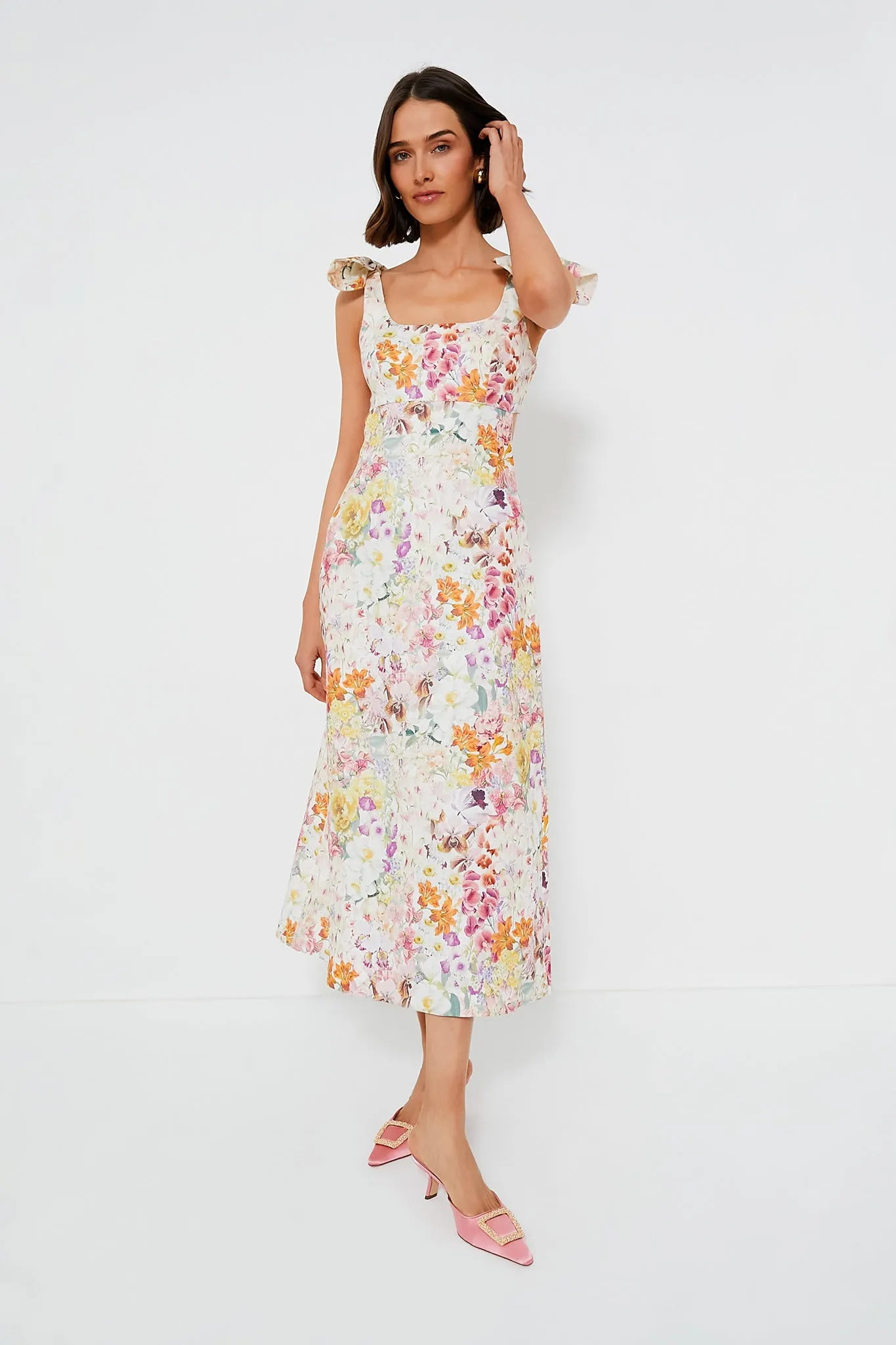 Pink Blossom Brit Heels