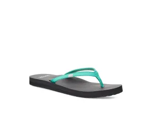 Women's Shoes Sanuk YOGA JOY Flip Flop Toe Post Sandals SWS10275 FLORIDA KEYS