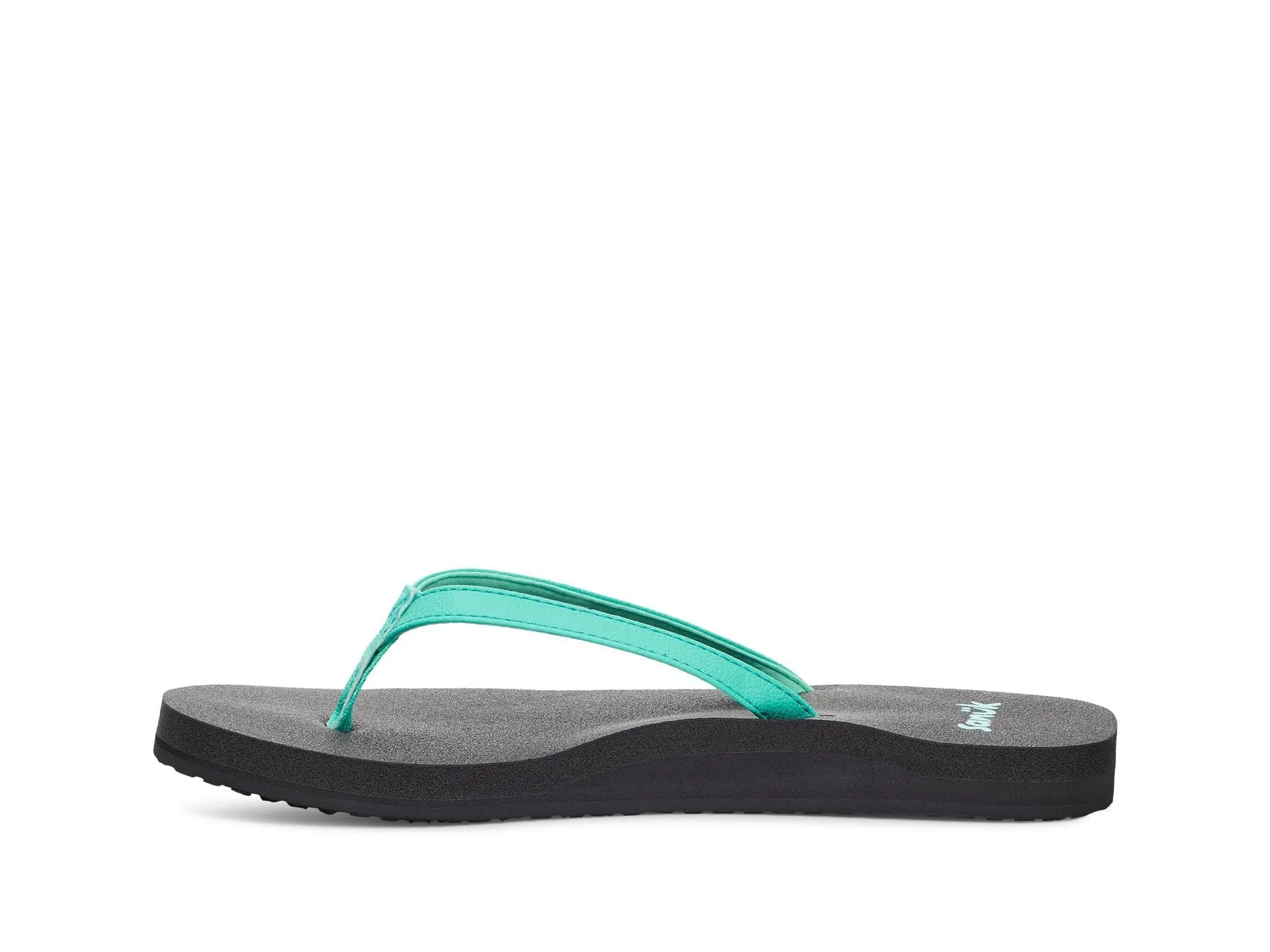 Women's Shoes Sanuk YOGA JOY Flip Flop Toe Post Sandals SWS10275 FLORIDA KEYS